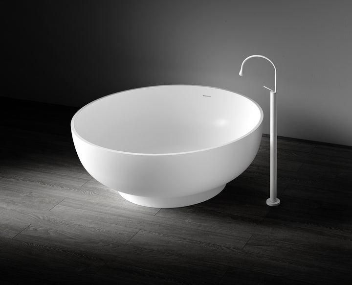 Kaskade Rafaella Round Freestanding Stone Bath 1500mm
