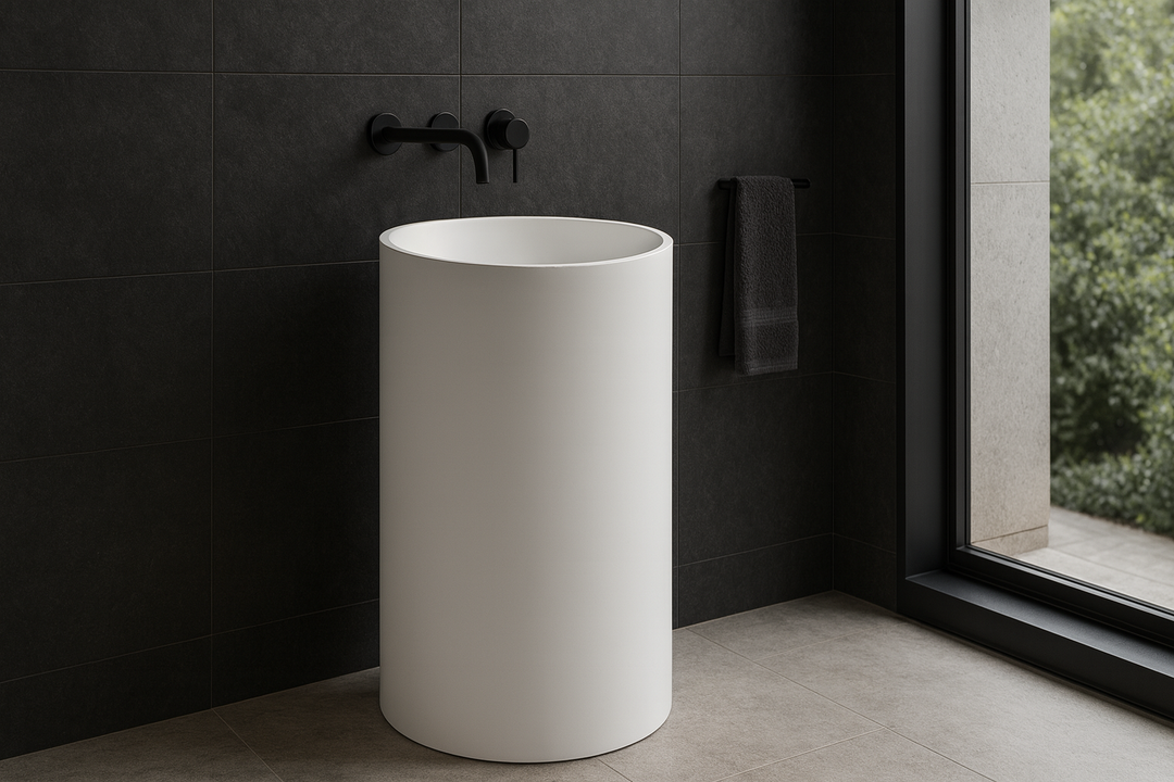 Kaskade Noor Freestanding Stone Basin