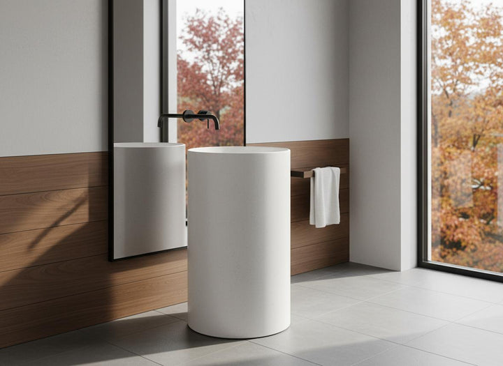 Kaskade Noor Freestanding Stone Basin