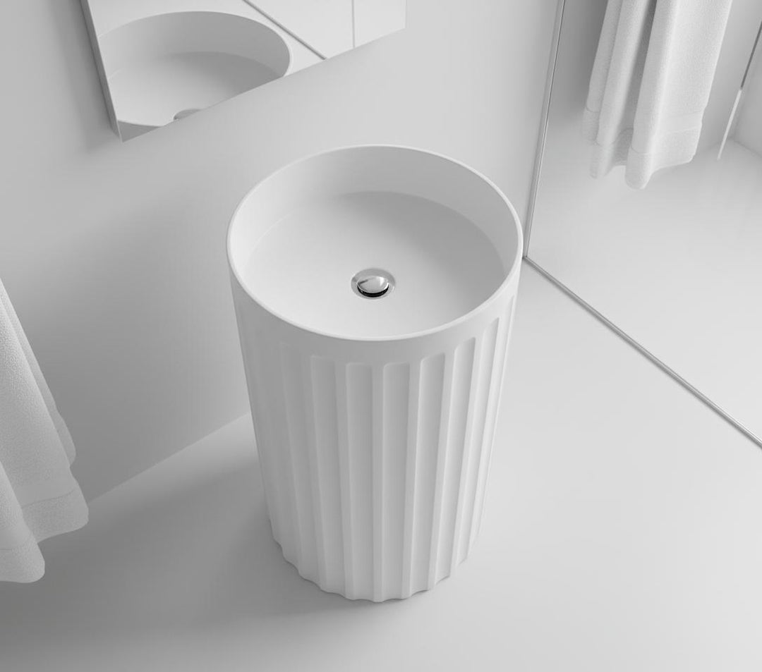 Kaskade Norma-Jeane Freestanding Stone Basin