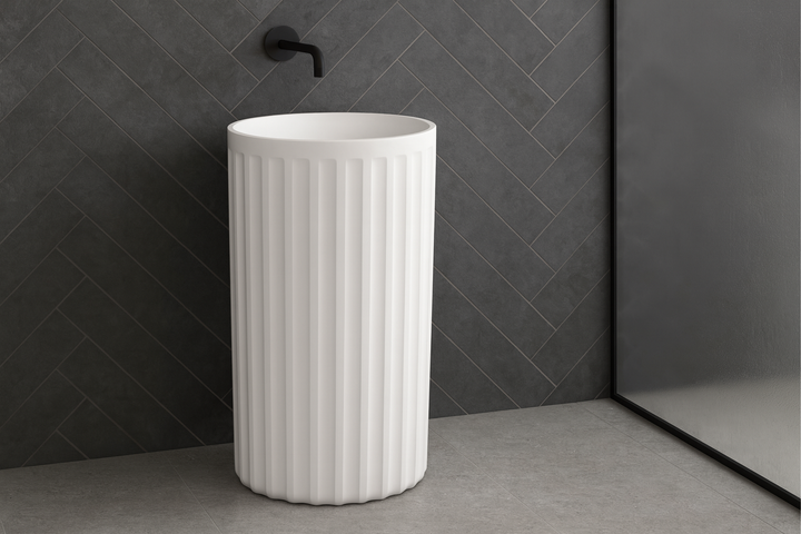 Kaskade Norma-Jeane Freestanding Stone Basin