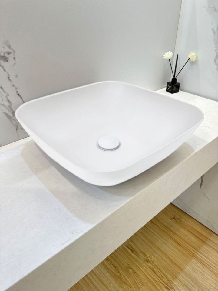 Kaskade VXA23 Square Above Counter Stone Basin