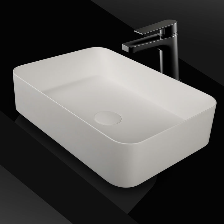 Kaskade VXA25 Rectangular Above Counter Stone Basin - Design 10