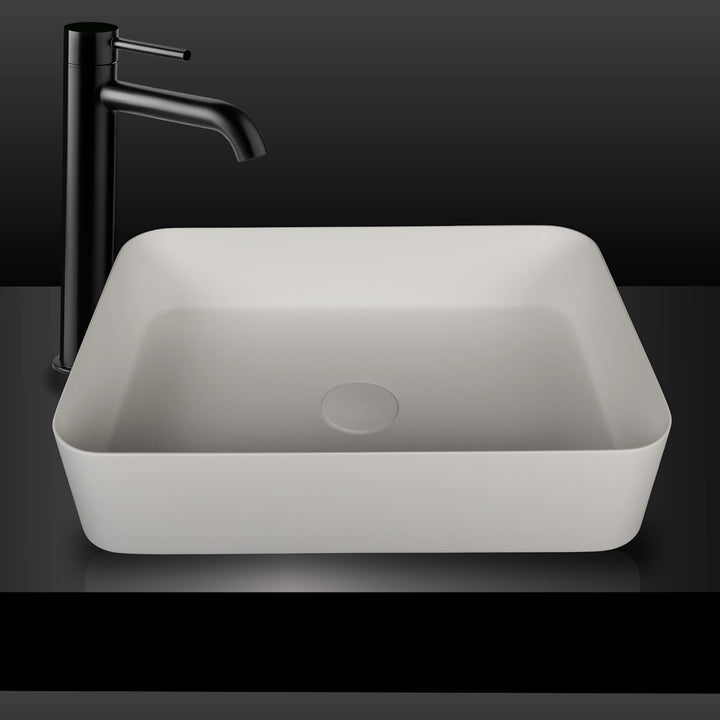 Kaskade VXA25 Rectangular Above Counter Stone Basin - Design 10