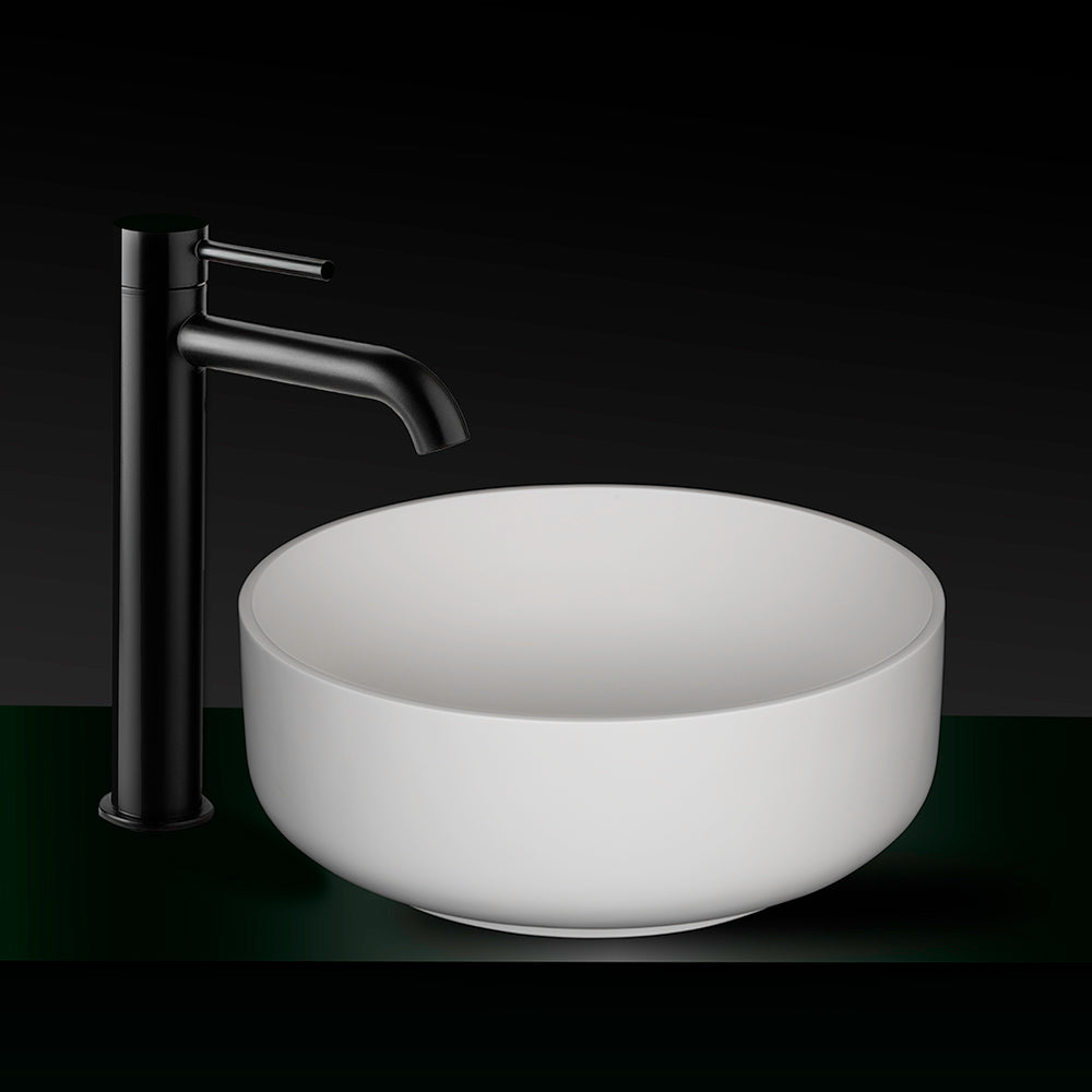 Kaskade Kolo VXA385 Round Above Counter Stone Basin