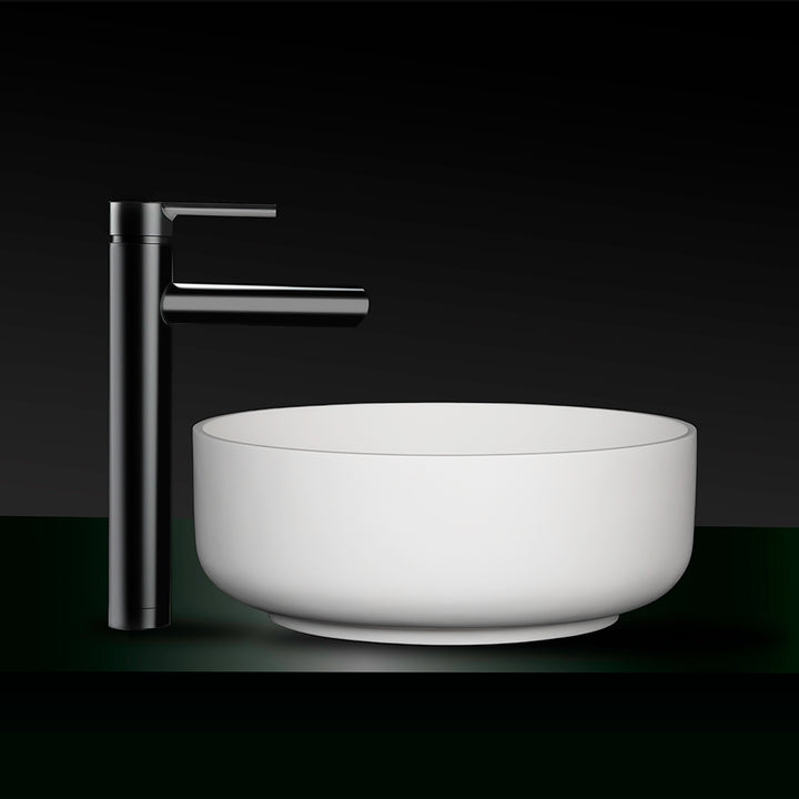 Kaskade Kolo VXA385 Round Above Counter Stone Basin