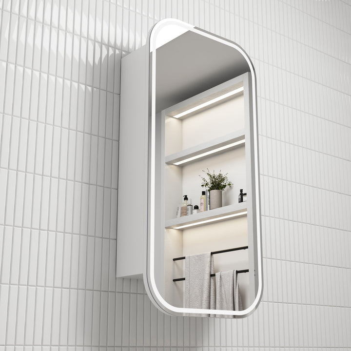 Aulic Vienna LED Shaving Cabinet 450 X 900mm