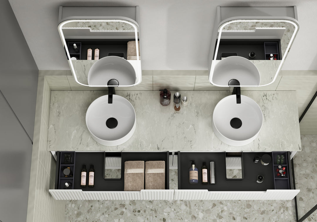 Aulic Vienna LED Shaving Cabinet 450 X 900mm