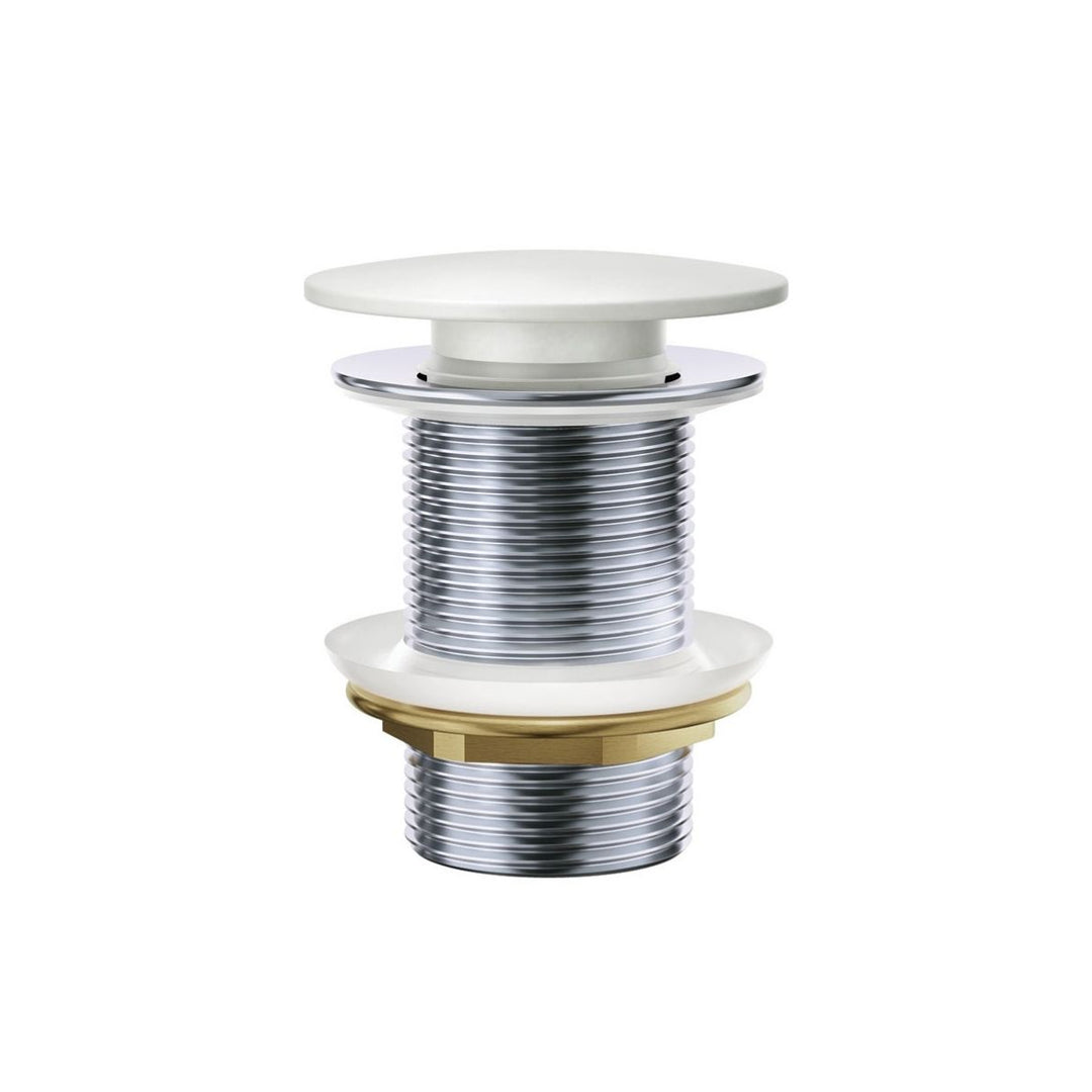 Fienza Cast Stone Cap Pop-Up Waste 32mm - Matte White