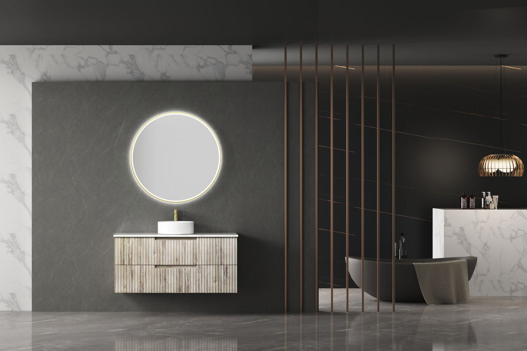 Aulic Windsor Round LED Mirror 900mm