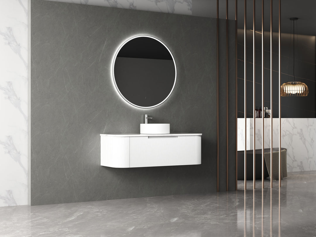 Aulic Windsor Round LED Mirror 900mm