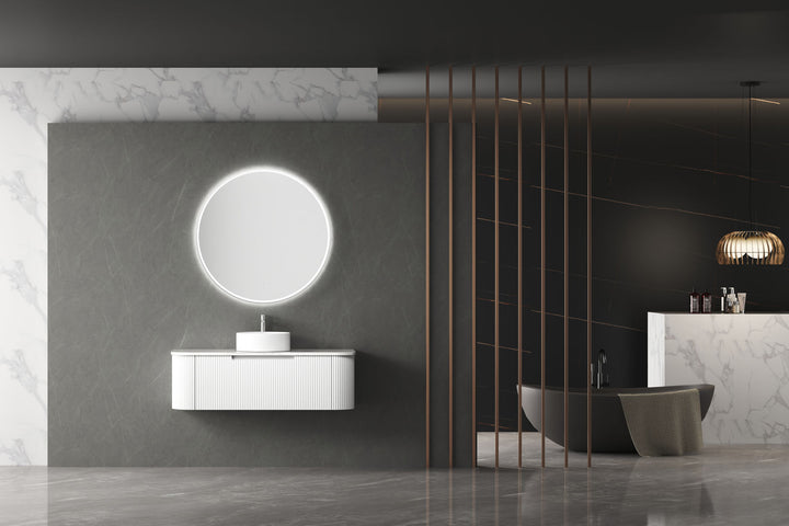 Aulic Windsor Round LED Mirror 900mm