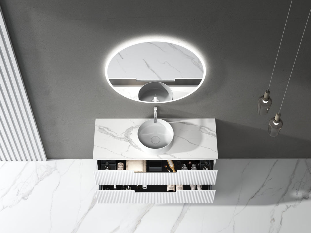 Aulic Windsor Round LED Mirror 900mm