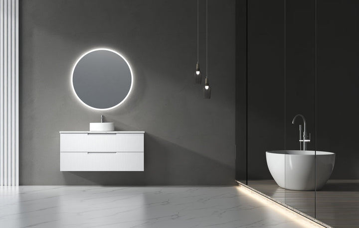 Aulic Windsor Round LED Mirror 900mm