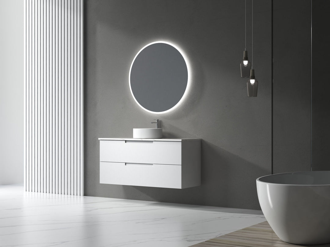 Aulic Windsor Round LED Mirror 900mm