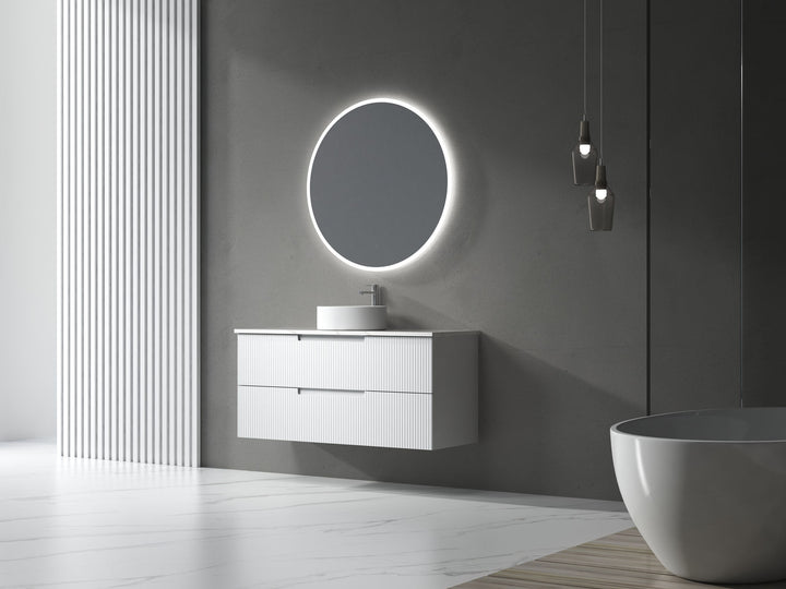 Aulic Windsor Round LED Mirror 900mm