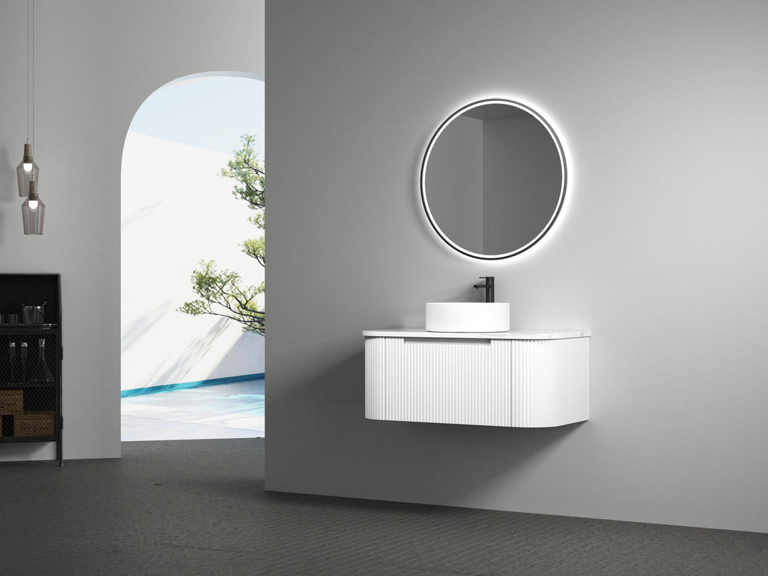 Aulic Windsor Round LED Mirror 900mm
