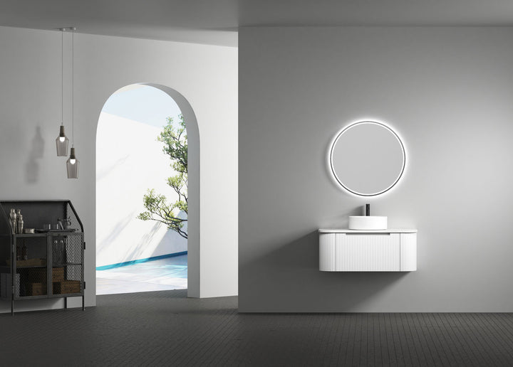 Aulic Windsor Round LED Mirror 900mm