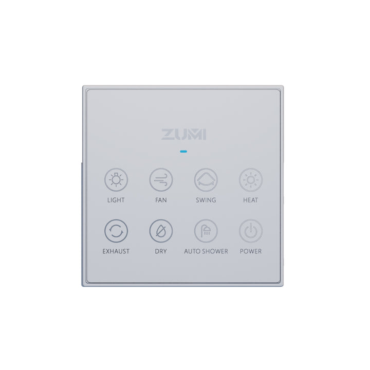 Zumi Remo Bathroom Ventilation Fan & Heater 600