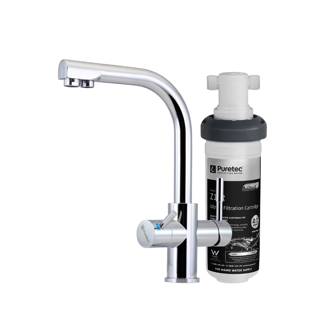 T3 Performance Water Puretec Z1-T3 3-Way Water Filter Mixer Tap Kit | Design 10