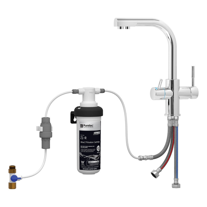 Puretec Z1-T3 3-Way Water Filter Mixer Tap Kit