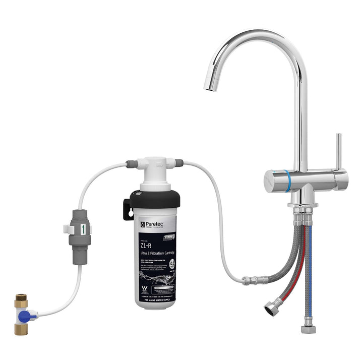 Puretec Z1-T4 3-Way Water Filter Mixer Tap Kit