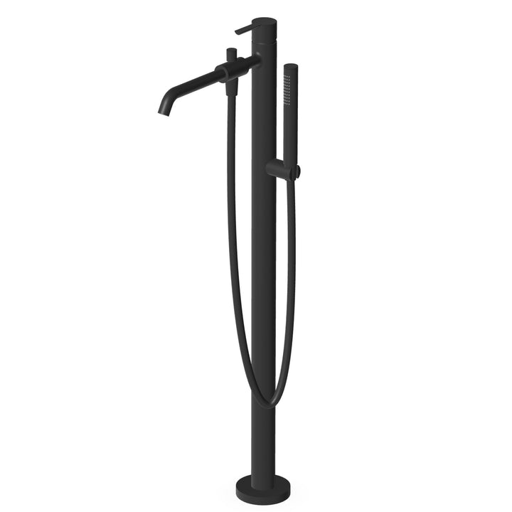 Zucchetti Gill Freestanding Bath Mixer with Handshower - Design 10