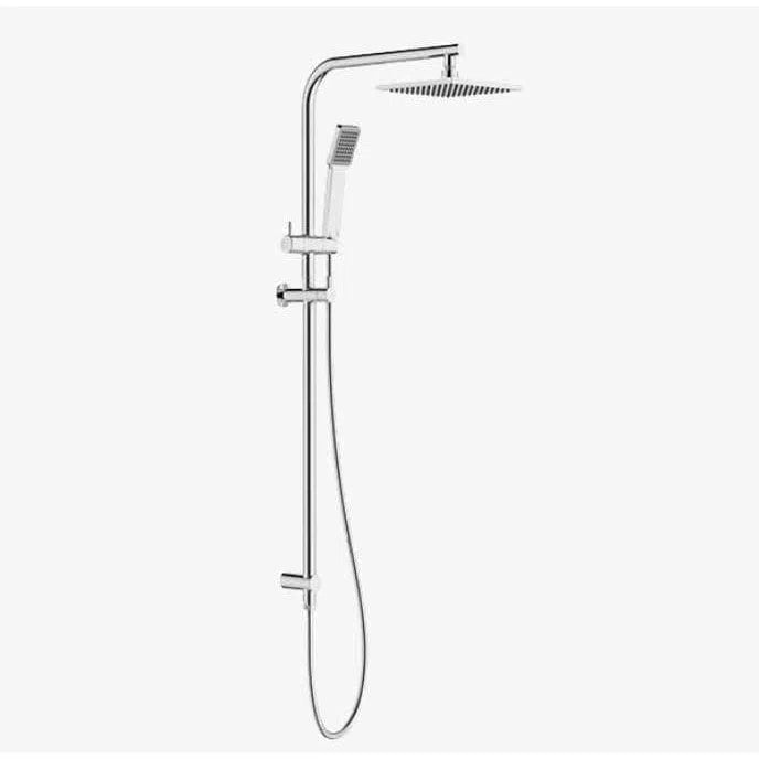 Abey Arch Square Twin Shower - Chrome