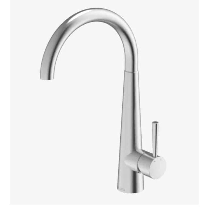 Abey Bar Sink Mixer - Brushed Stainless Steel