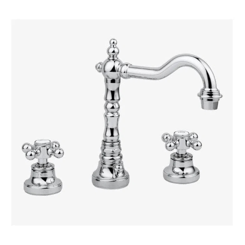 Abey Provincial 3 Piece Basin Set With Cross Handles
