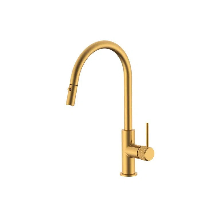 Pull Out Tap ADP ADP Soul Groove Pull Out Sink Mixer Brushed Brass