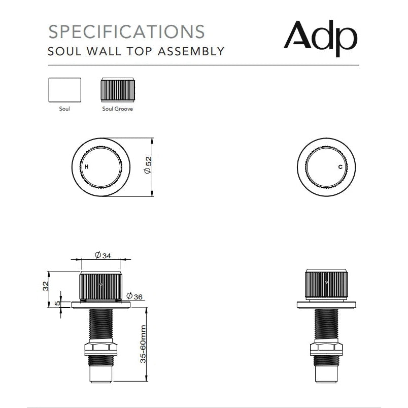 ADP Soul Groove Wall Top Assembly