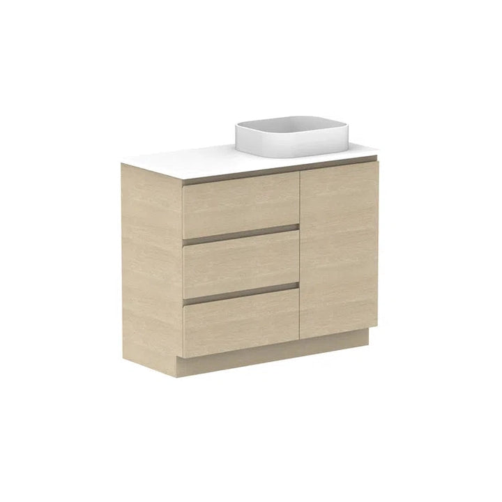Glacier Pro Hamper Freestanding Vanity