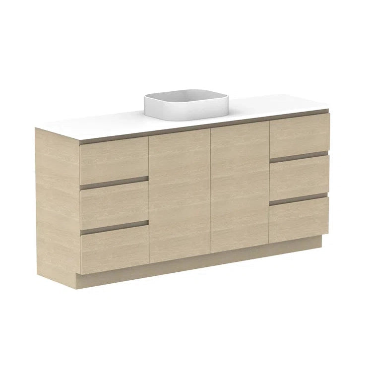Glacier Pro Hamper Freestanding Vanity