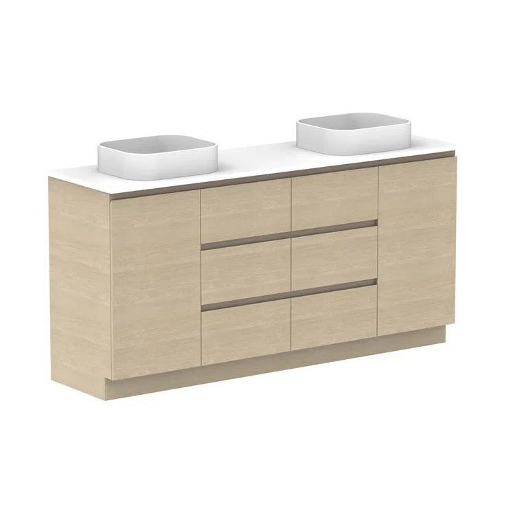 Glacier Pro Hamper Freestanding Vanity