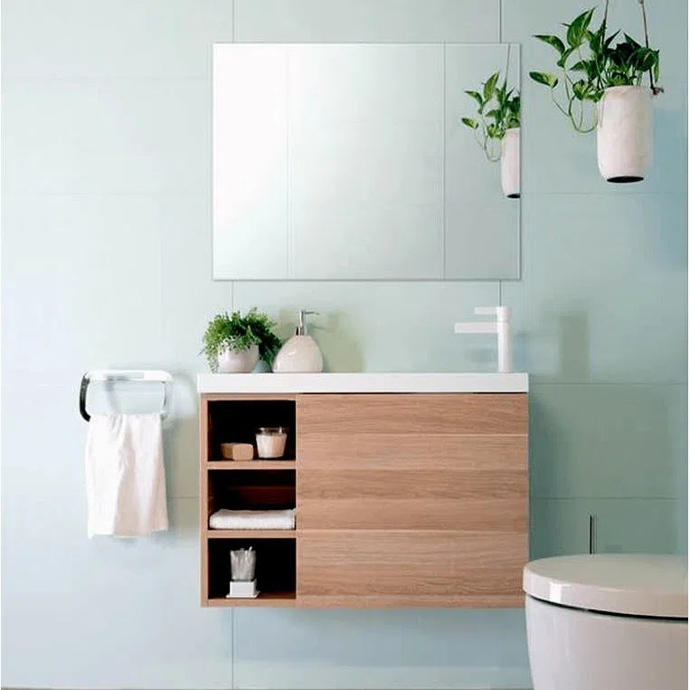 ADP Petite Wall Hung Vanity With Open Shelves