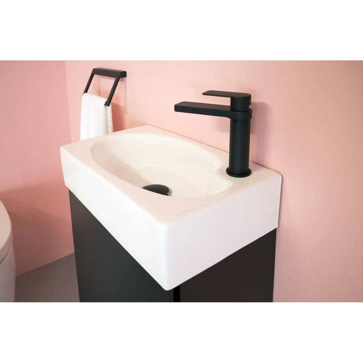 ADP 'Tiny' Small Spaces Vanity - Wall Hung Or On Kick