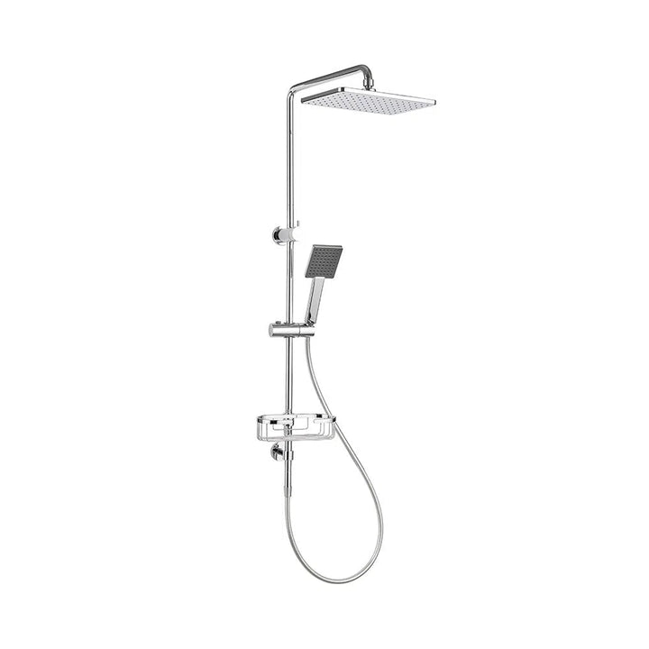 Alder ECO Dual Elite Rain Shower Rectangular HS125 with Basket