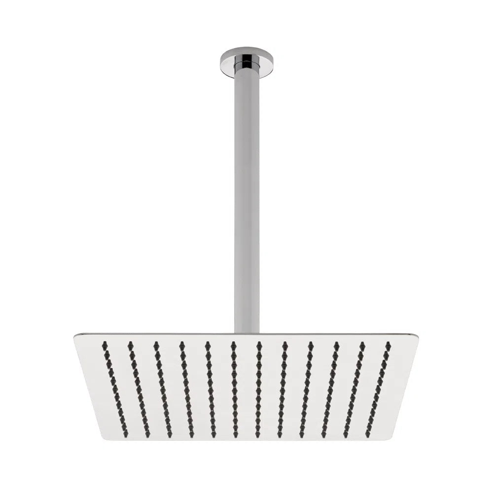 Alder LYNX Rain Shower Square + 300mm Ceiling Arm