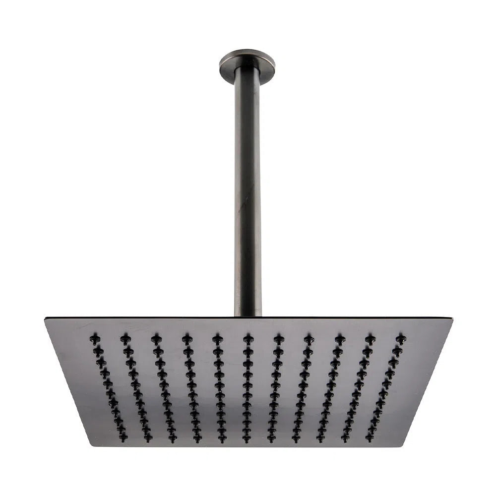 Alder LYNX Rain Shower Square + 300mm Ceiling Arm