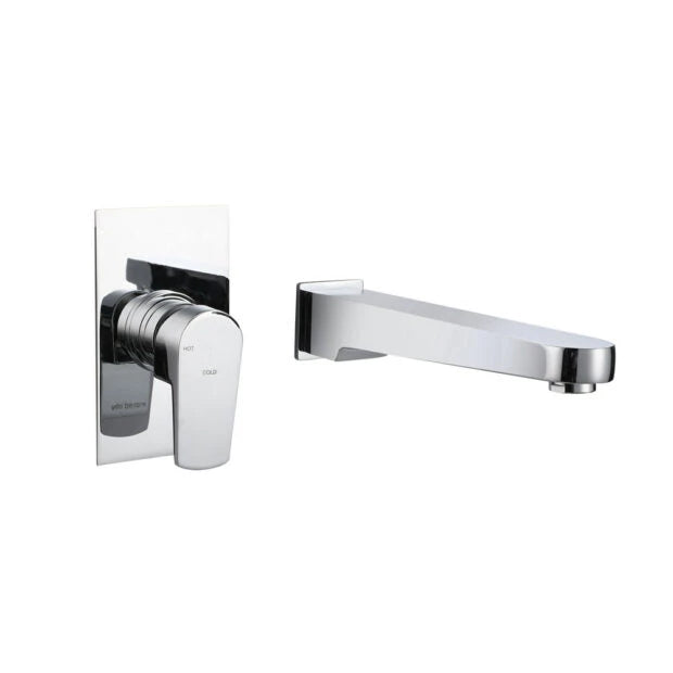 Alder TAYA2 Wall Basin/Bath Mixer Set