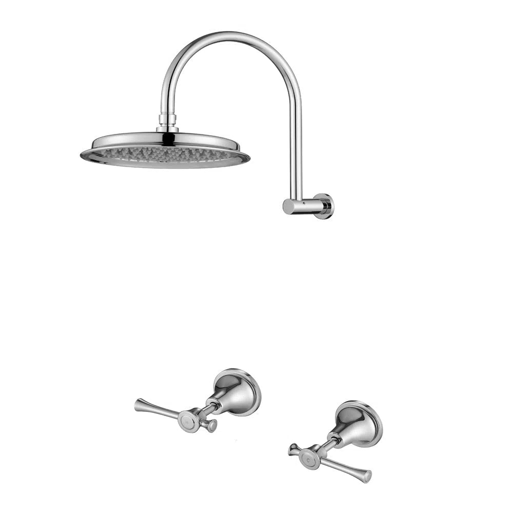 Alder RENASCENCE Lever Shower Set Gooseneck Heritage