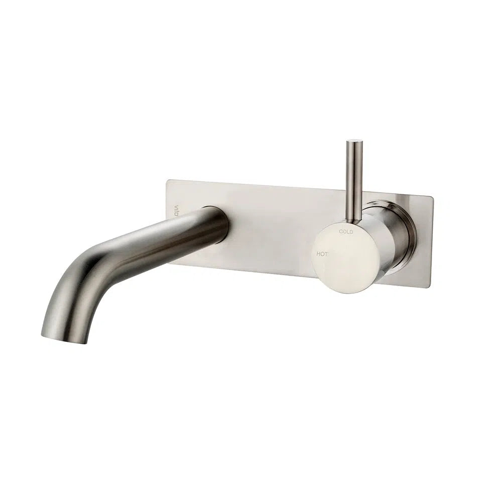 Alder WISH2 Wall Basin/Bath Mixer Set Backplate