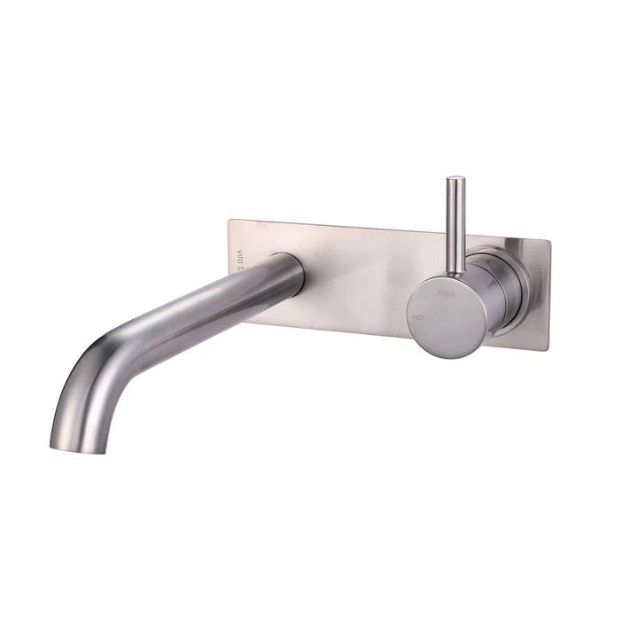 Alder WISH2 Wall Basin/Bath Mixer Set Backplate