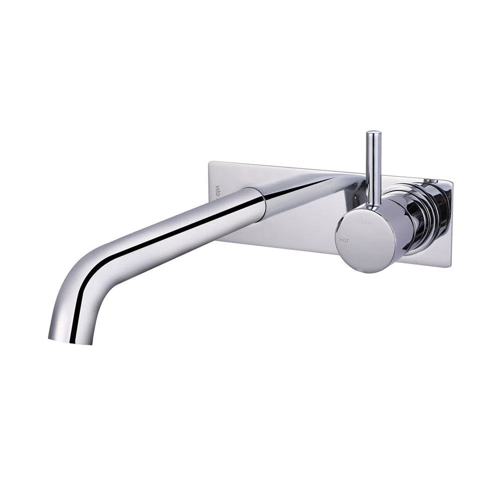 Alder WISH2 Wall Basin/Bath Mixer Set Backplate