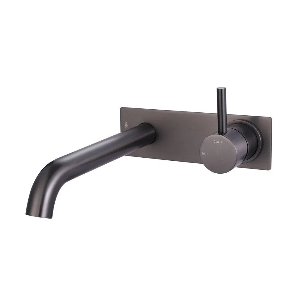 Alder WISH2 Wall Basin/Bath Mixer Set Backplate