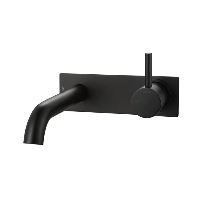 Alder WISH2 Wall Basin/Bath Mixer Set Backplate