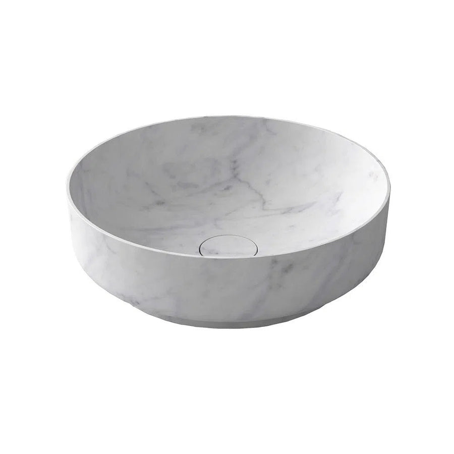 Arcisan ARCISTONE Synergii Stone 400 x 120mm Above Counter Basin Carrera Marble