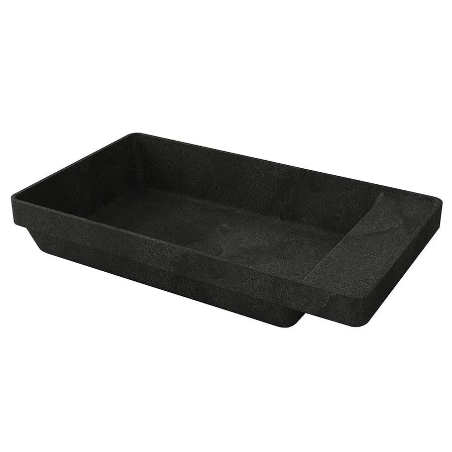 Arcisan ARCISTONE Xoni Stone 650 x 350mm Semi Inset Basin with Side Shelf