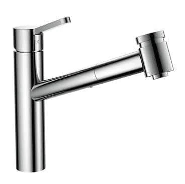 Pull Out Tap Argent Argent Esprit Kitchen Mixer - Pull Out Spray